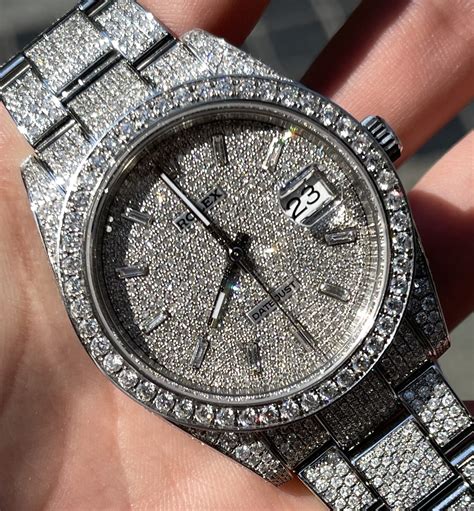 rolex con diamanti maschili